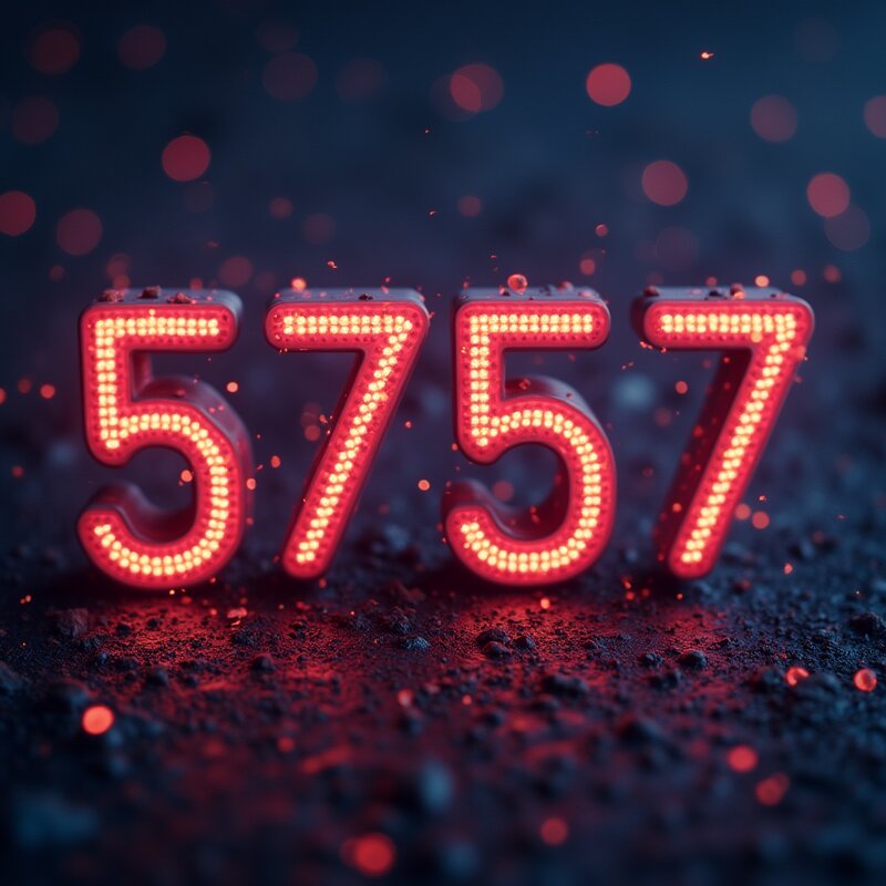 Number 5757 - Photo Art