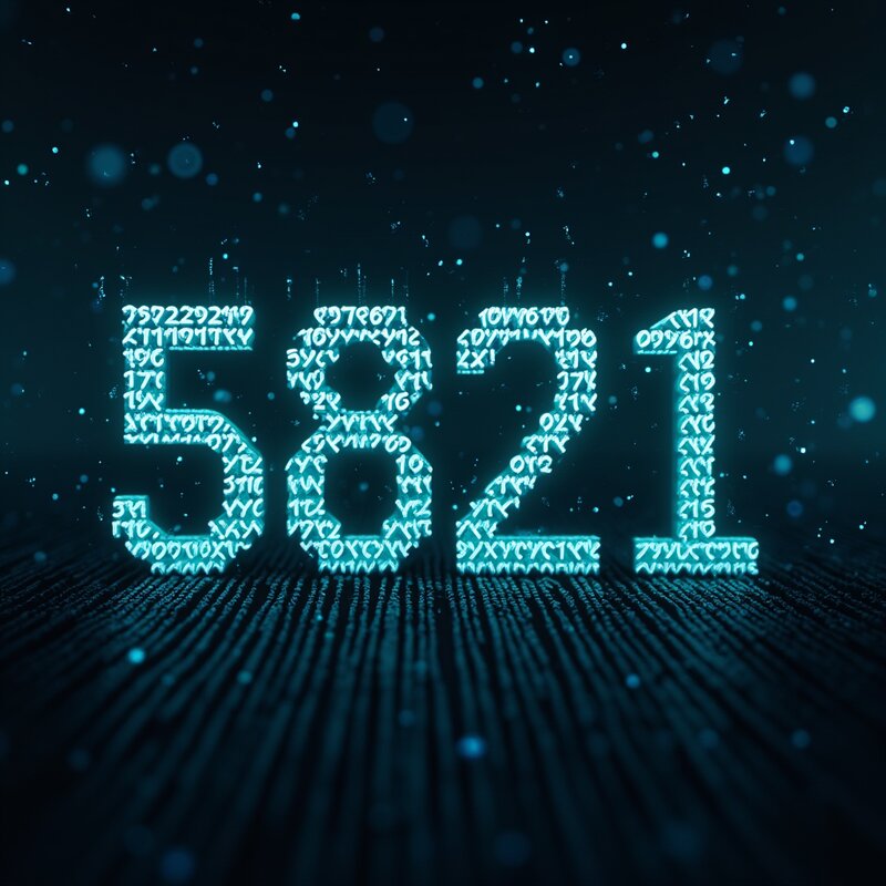 Number 5821 - Photo Art