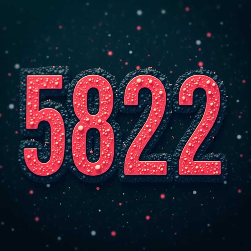 Número 5822 - Arte fotográfico