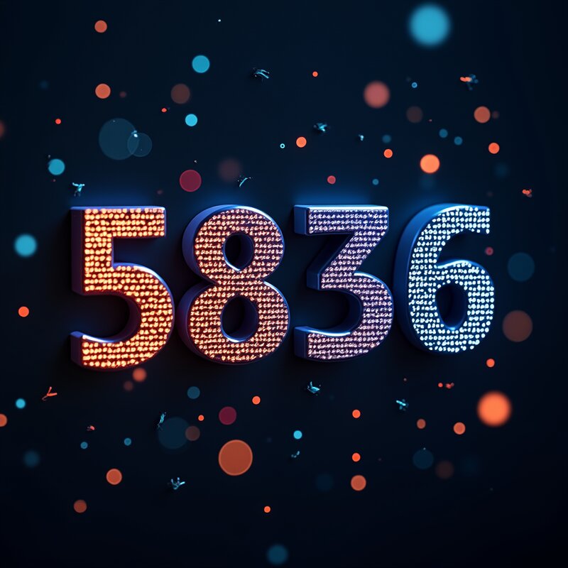 Number 5836 - Photo Art