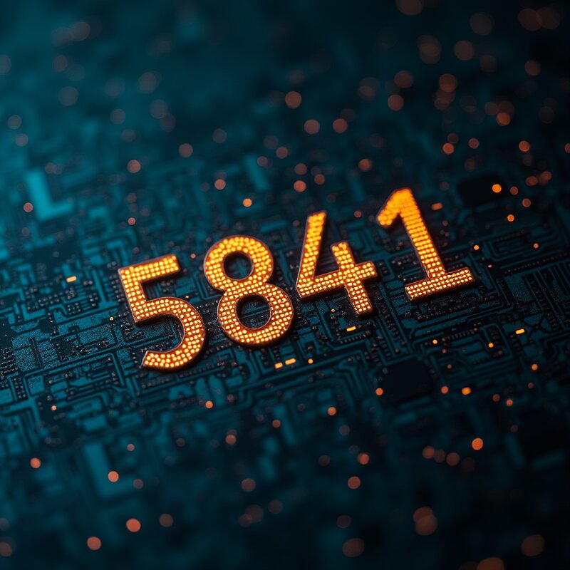 Number 5841 - Photo Art