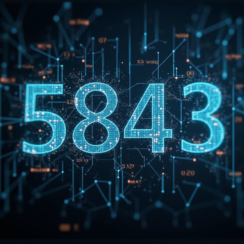 Number 5843 - Photo Art