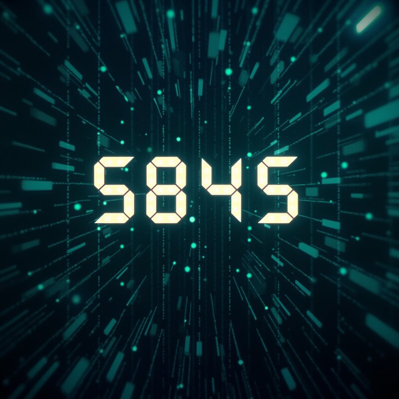 Number 5845 - Photo Art