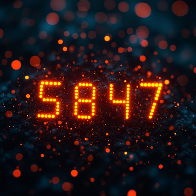 Número 5847 - Arte fotográfico