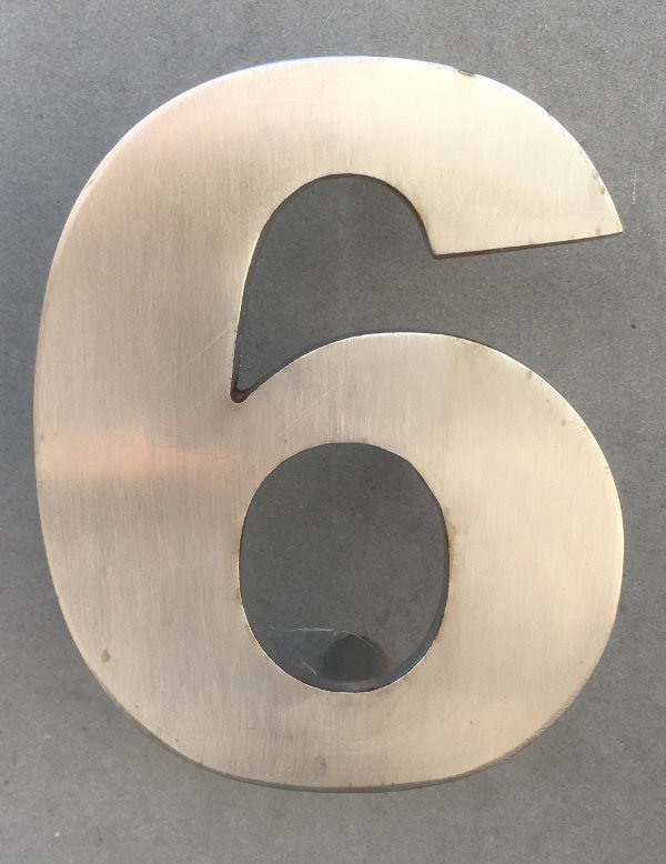Photo of the number 6