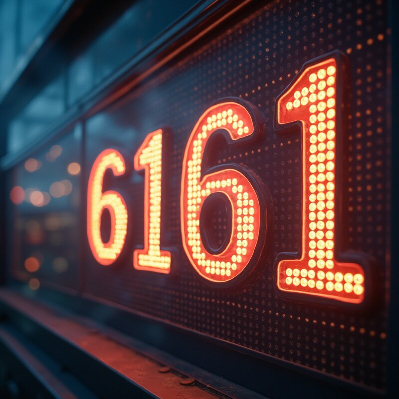 Number 6161 - Photo Art