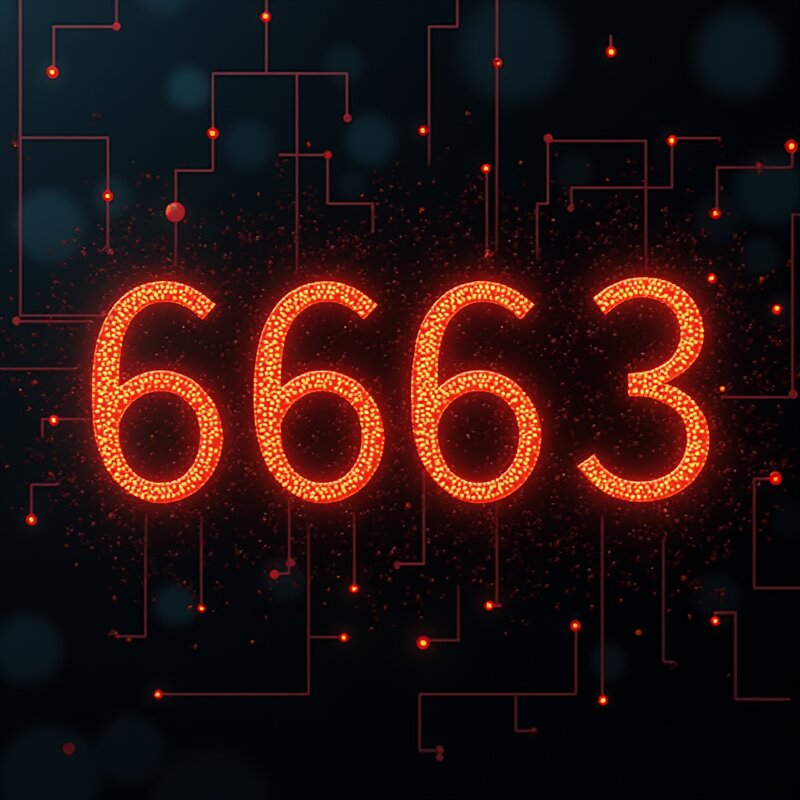 Número 6663 - Arte fotográfico