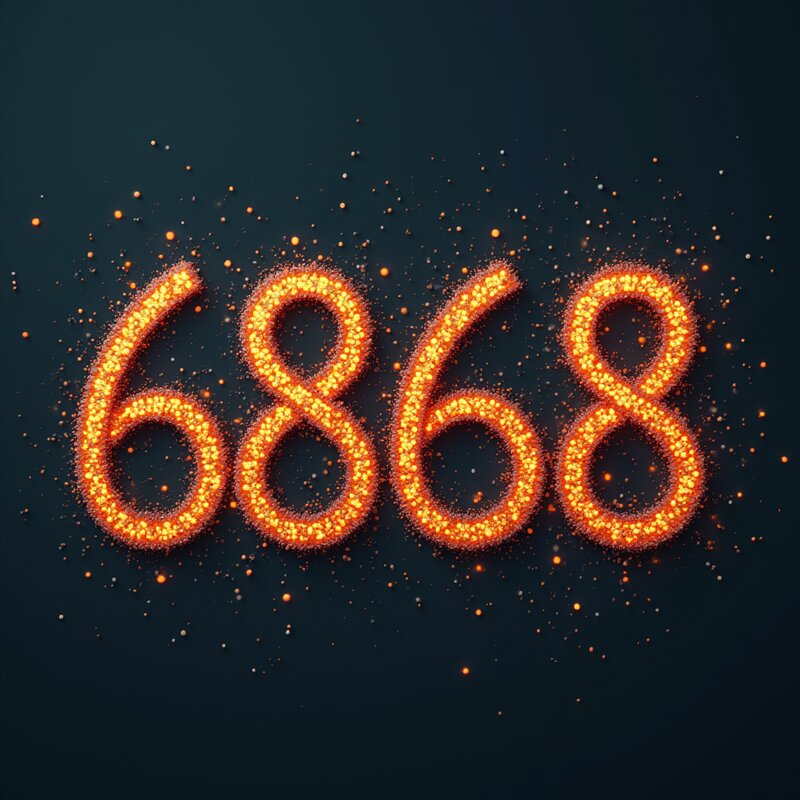 Number 6868 - Photo Art