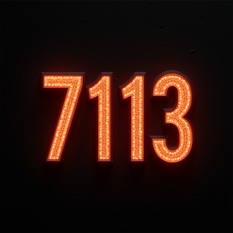 Number 7113 - Photo Art