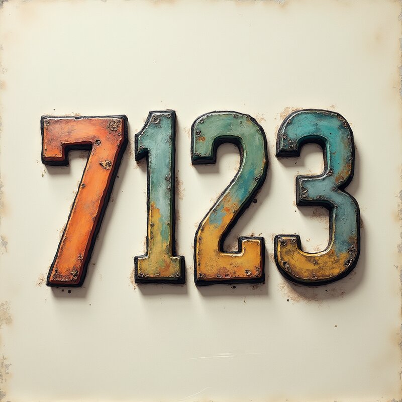 Número 7123 - Arte fotográfico