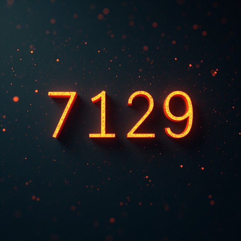 Number 7129 - Photo Art