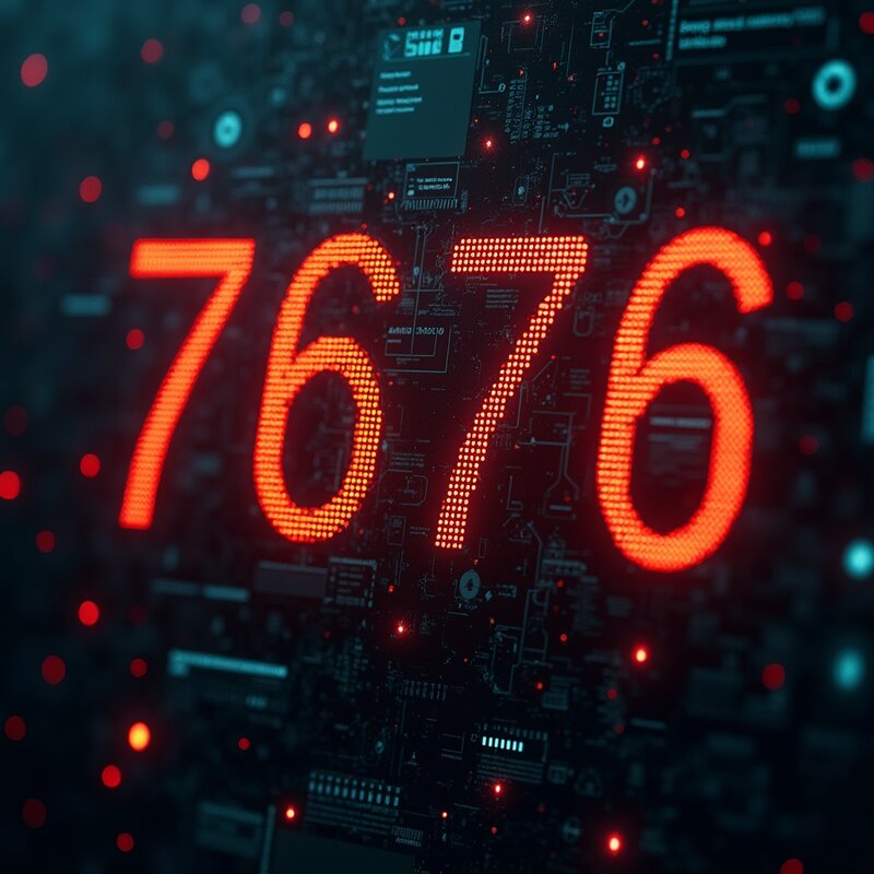 Number 7676 - Photo Art