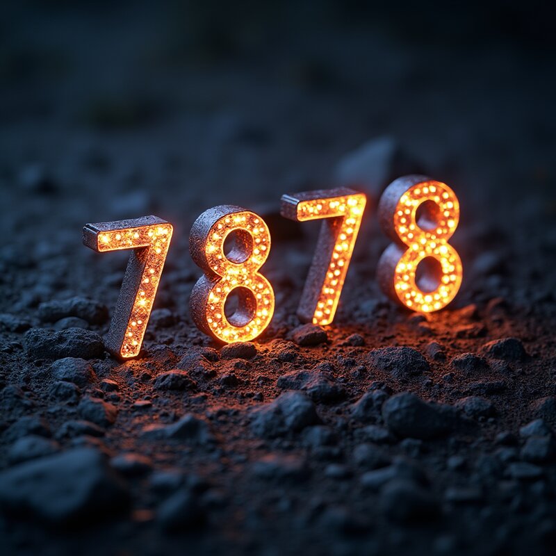 Number 7878 - Photo Art