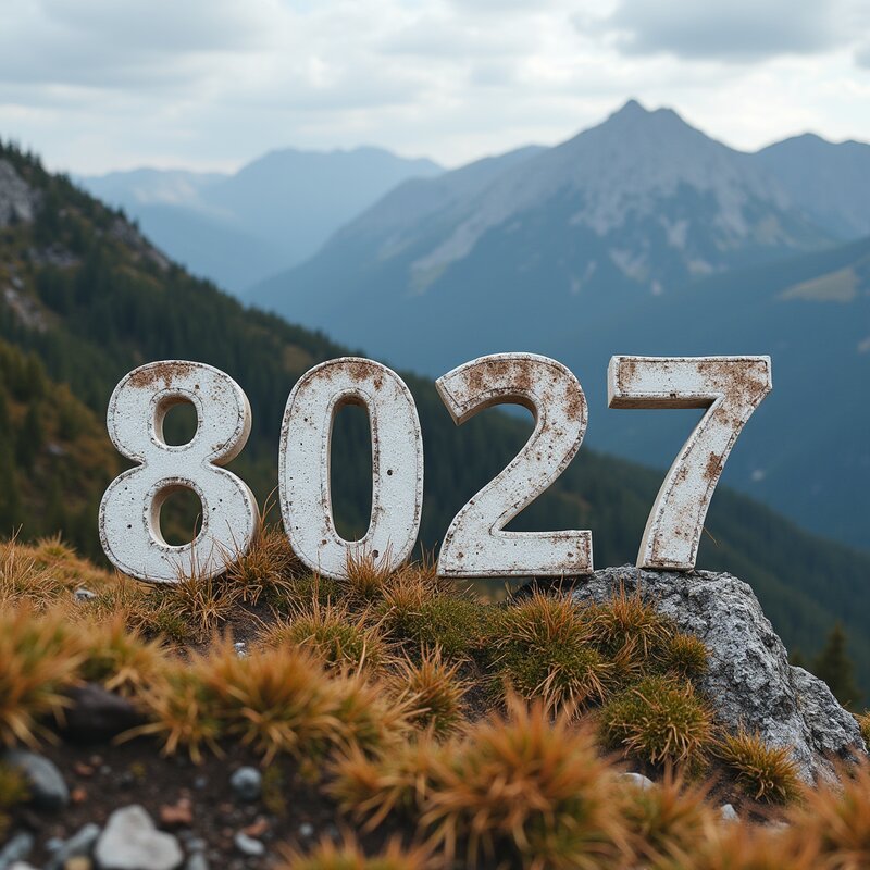 Number 8027 - Photo Art