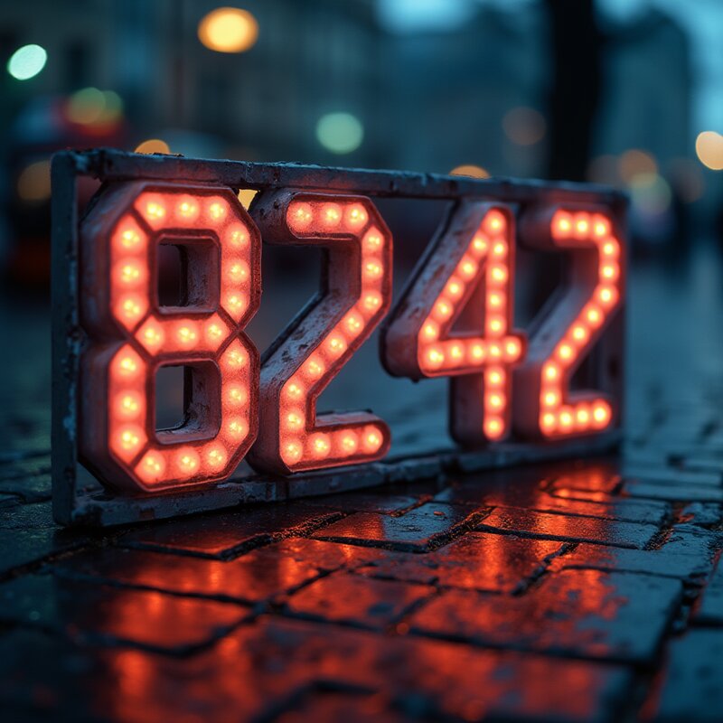 Number 8242 - Photo Art