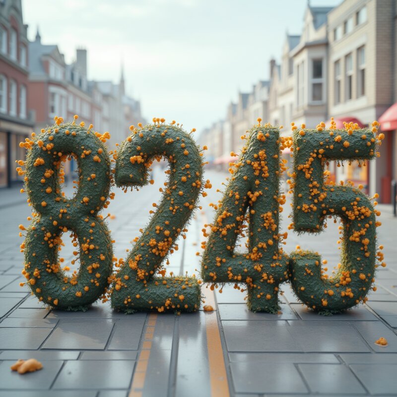 Número 8245 - Arte fotográfico