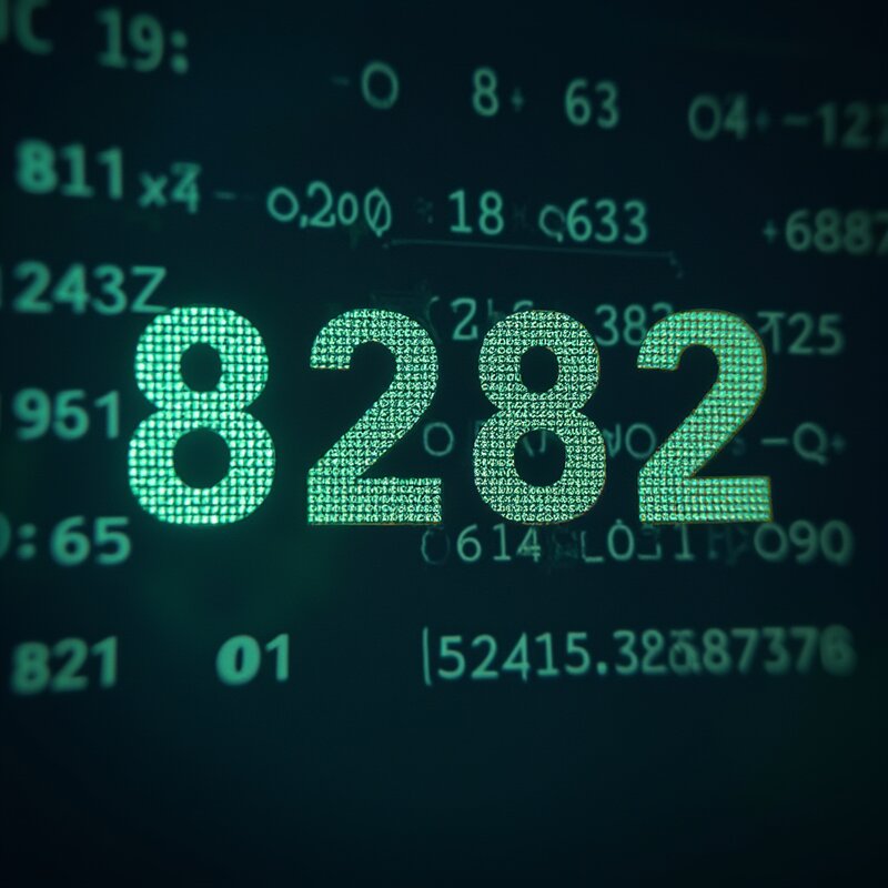 Number 8282 - Photo Art