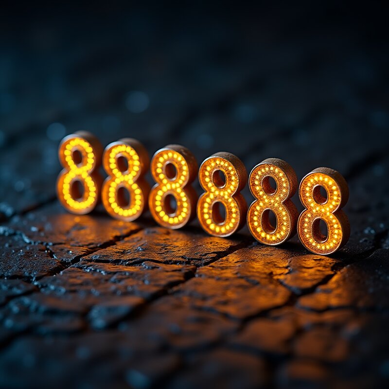 Number 888888 - Photo Art