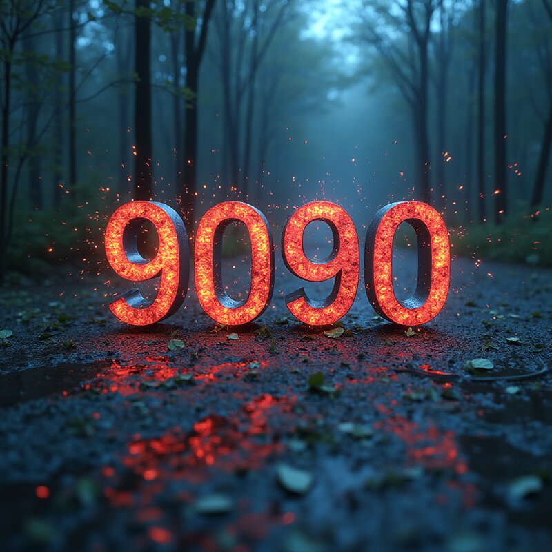 Number 9090 - Photo Art