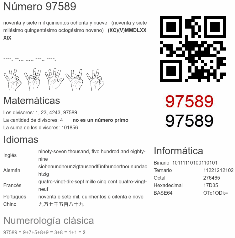 Número 97589 infografía