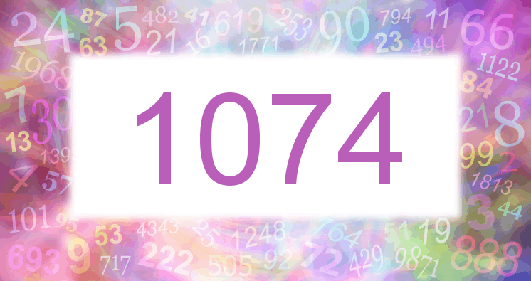 Dreams about number 1074
