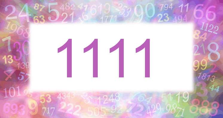 Dreams about number 1111