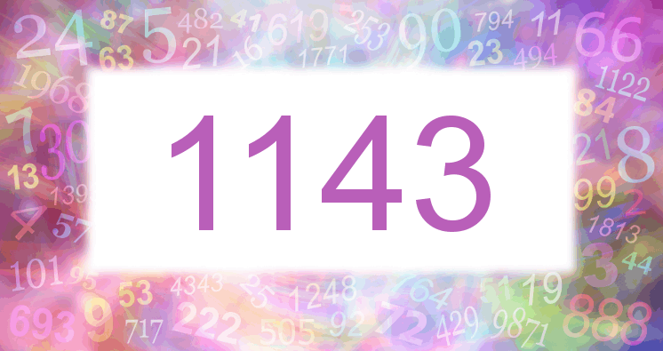 Dreams about number 1143