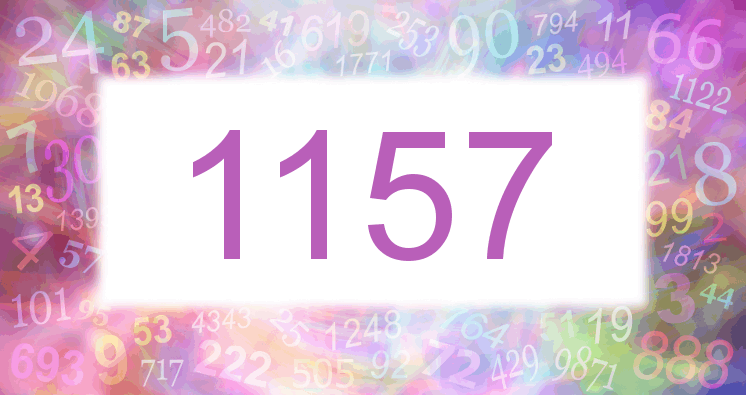 Dreams about number 1157