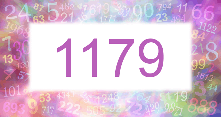 Sueños con número 1179 imagen lila