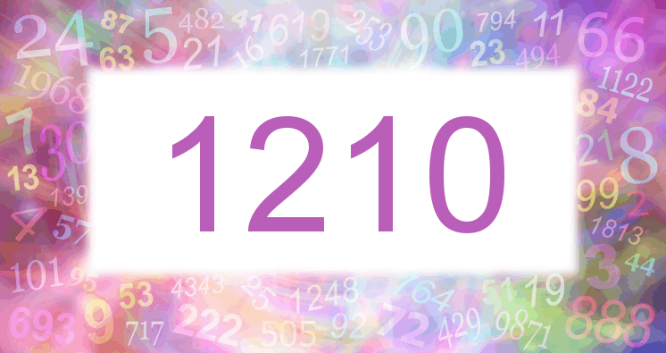 Dreams about number 1210