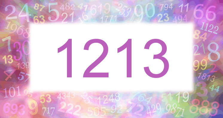 Dreams about number 1213