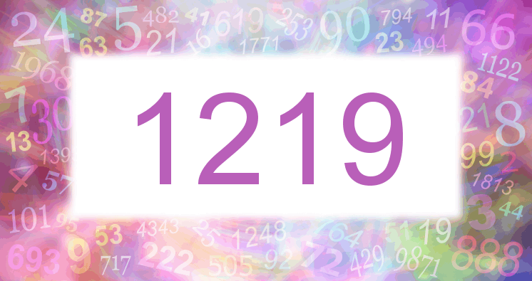 Dreams about number 1219