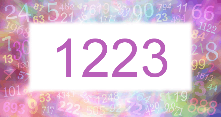 Dreams about number 1223
