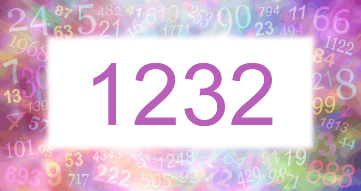 Dreams about number 1232