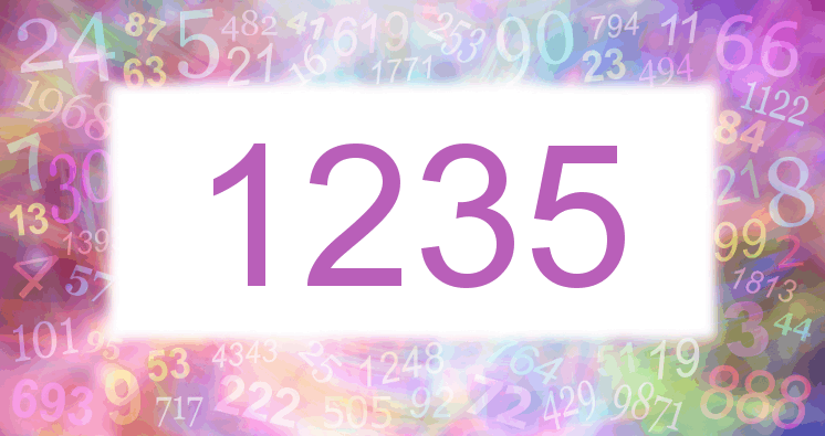Dreams about number 1235