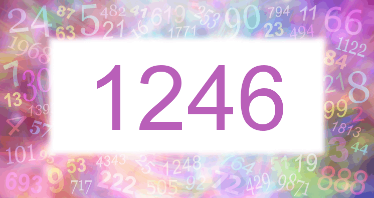 Dreams about number 1246