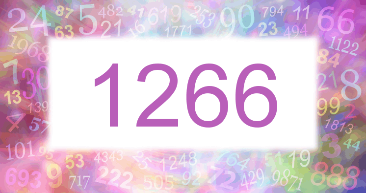 Dreams about number 1266