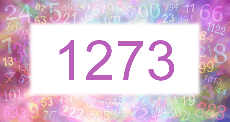 Dreams about number 1273