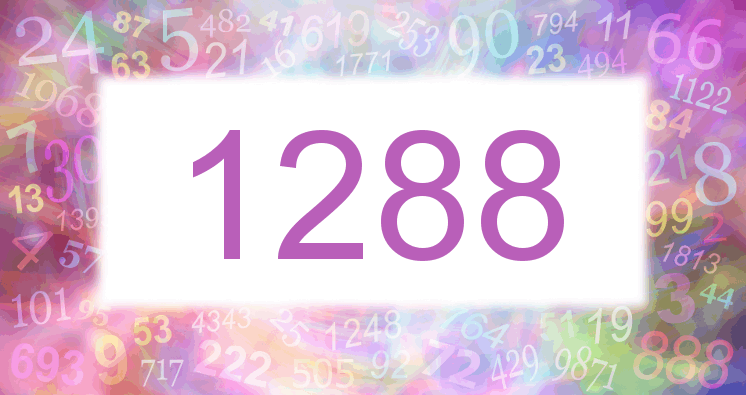 Dreams about number 1288