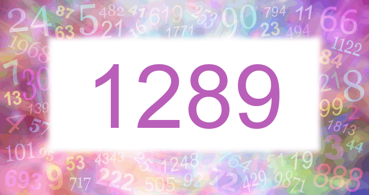 Dreams about number 1289