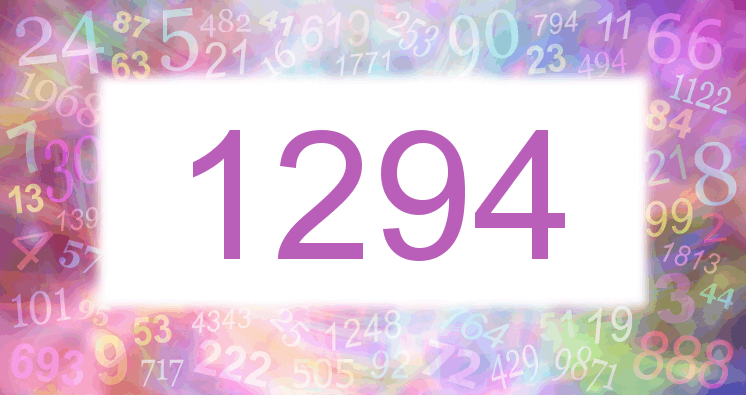 Dreams about number 1294