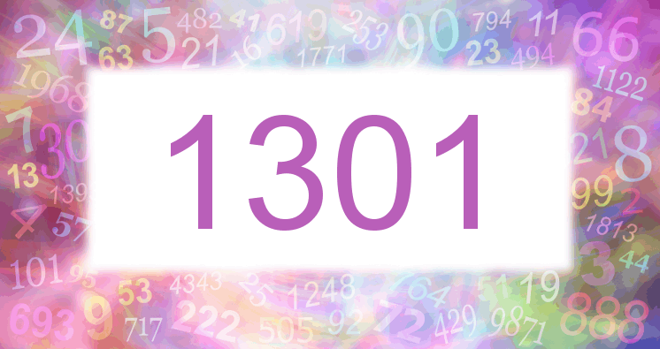 Dreams about number 1301
