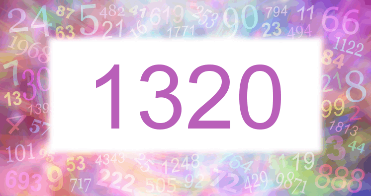 Dreams about number 1320