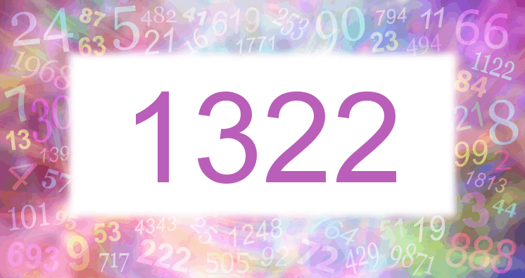 Dreams about number 1322