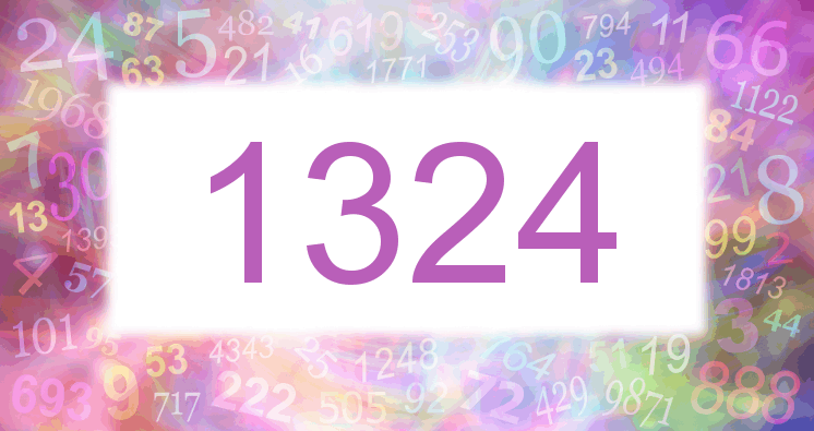 Dreams about number 1324