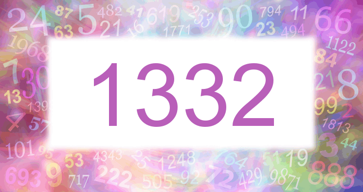Dreams about number 1332