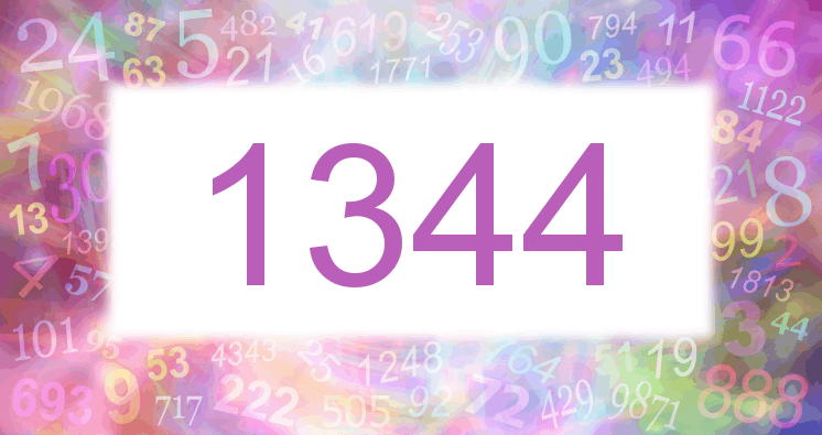 Dreams about number 1344