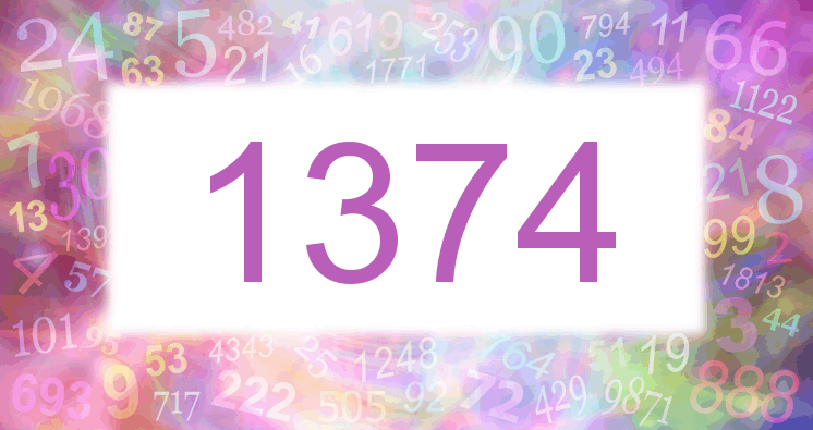 Dreams about number 1374