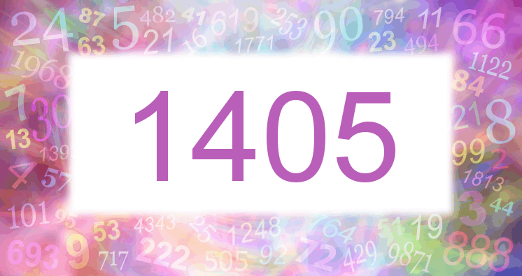 Dreams about number 1405