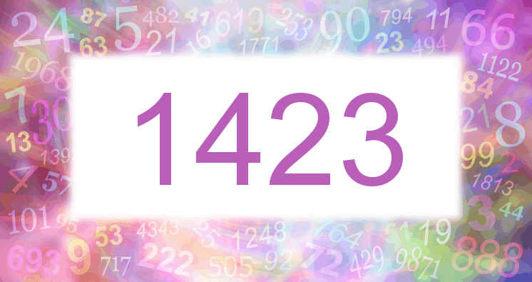 Dreams about number 1423
